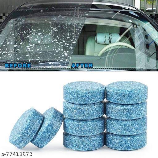 Car Windshield Cleaner Tablet | Pack of 10