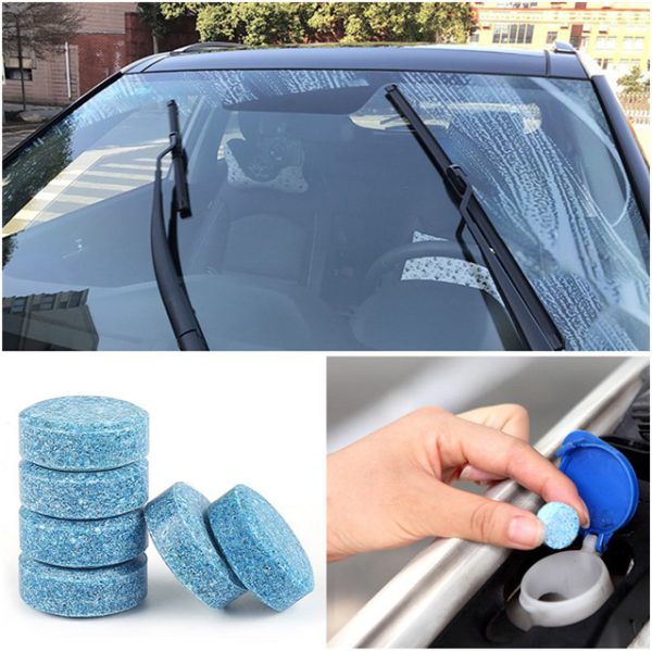 Car Windshield Cleaner Tablet | Pack of 10