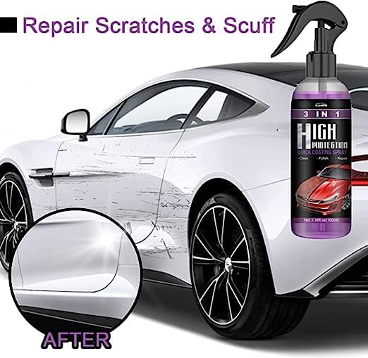 3 In 1 High Protection Quick Car Coating Spray (100 Ml)