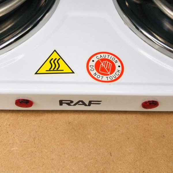 Raf Double Electric Stove 2000watt | Electric Hot Plate Stove 2000 Watt