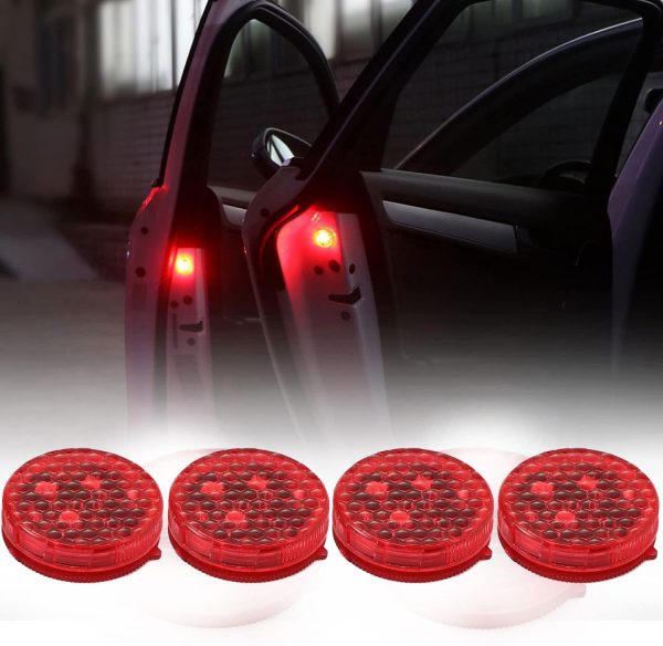 Car Door Warning Red Led Light | Pack of 2