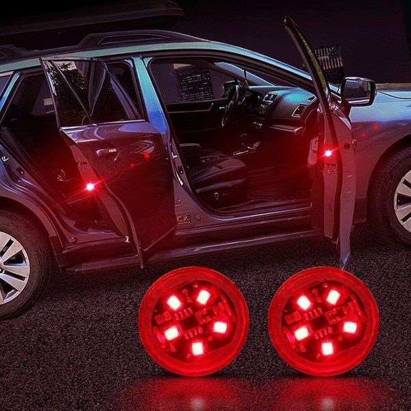 Car Door Warning Red Led Light | Pack of 2