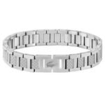 Silver Lacoste bracelet
