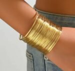 Layered Coil Bangle