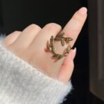 Olive Leaf Branch Ring
