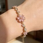 rapunzel pink bracelet