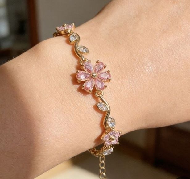 2026/06/1000363416.jpg rapunzel pink bracelet - Image 1