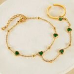 Emerald hand chain - Image 6