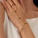 Emerald hand chain - Image 4