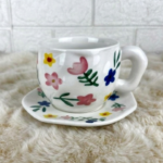 flowers mug